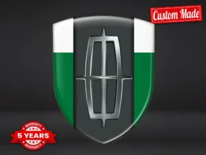 Lincoln Emblemas Silicona Auto Profesional Personalizable